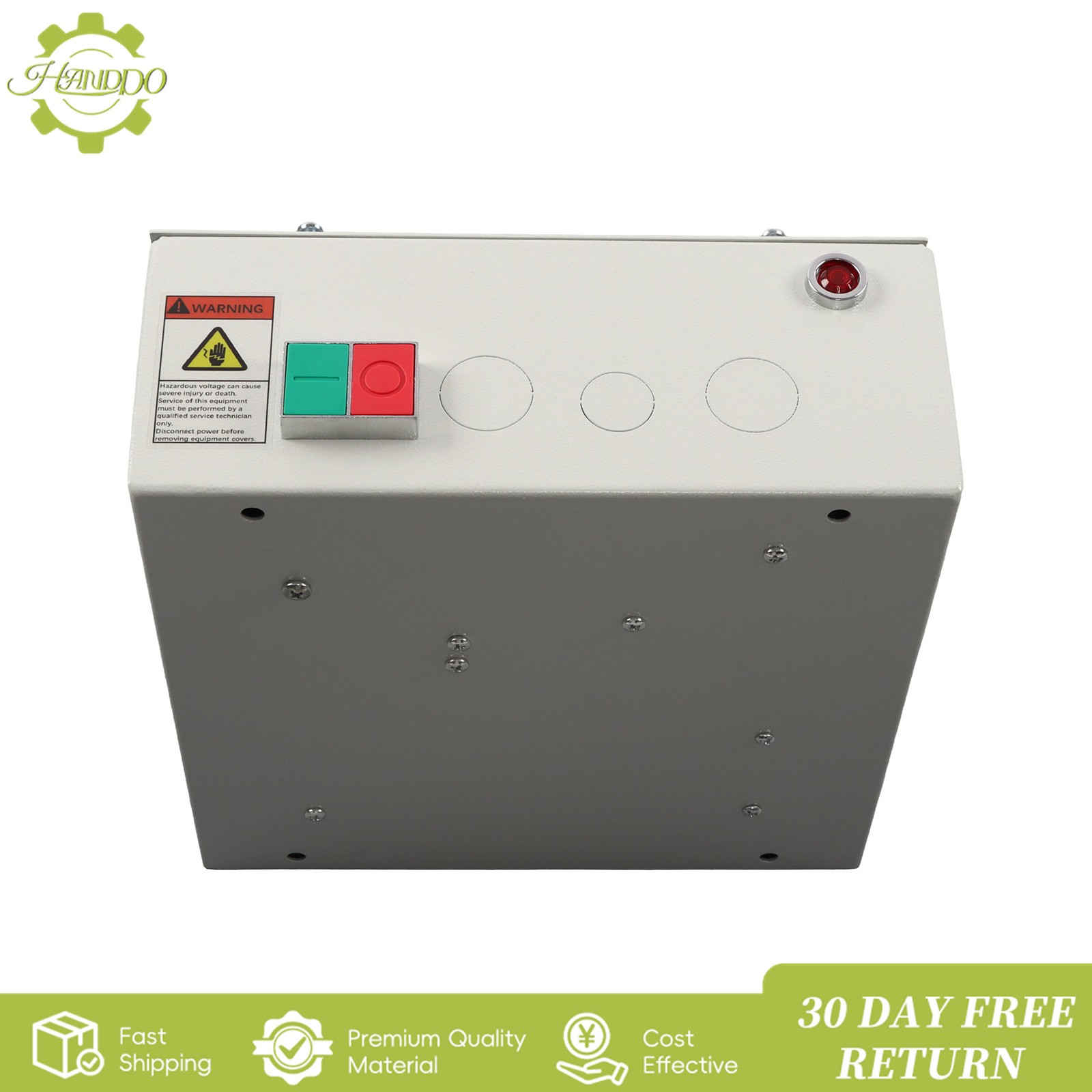 5 HP Industrial Rotary Phase Converter Control Panel RP05 230 Volt