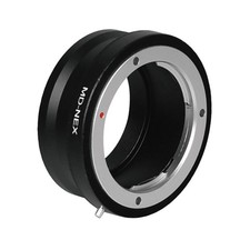Camera Alloy MD-NEX Adapter Ring For Minolta MC MD Lens to NEX3/ 5 Mount