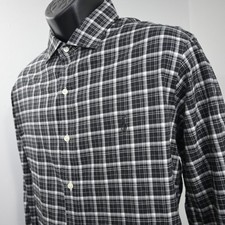 Polo Ralph Lauren Dress Shirt Plaid Classic Fit Long Sleeve Button Up Mens XL