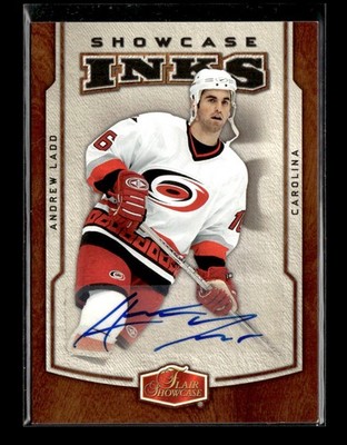 2006-07 Flair Showcase #I-AL Andrew Ladd Showcase Inks AUTO