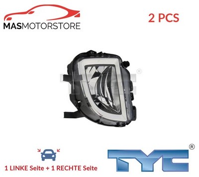 NEBELSCHEINWERFER PAAR SET TYC 19-0907-01-9 2PCS I NEU OE QUALITÄT