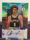2025 Topps NBA- Egor Demin (RC) (AU)"contemporary mark "Green /99- Brooklyn Nets