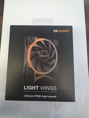 be quiet! Light Wings PWM High-Speed ARGB 120mm Gehäuselüfter