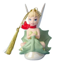Lenox Disney Sledding Tinker Bell Porcelain Ornament 2025