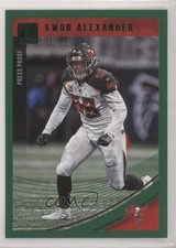 2018 Panini Donruss Press Proof Green Kwon Alexander #271 0r5