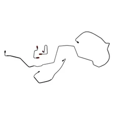 Brake Line Kit Front Tubes With ABS No Flex 2000-05 Monte Carlo Stainless 4pc