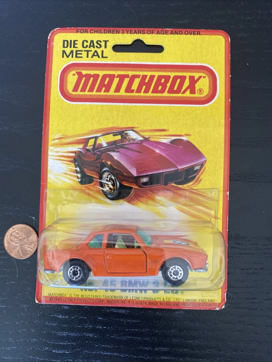 Matchbox 1980 Year of Manufacture Vintage Manufacture Diecast Cars