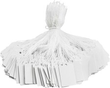 220 Pack White Price Tags with String Attached Marking Price Tags Price Labels D