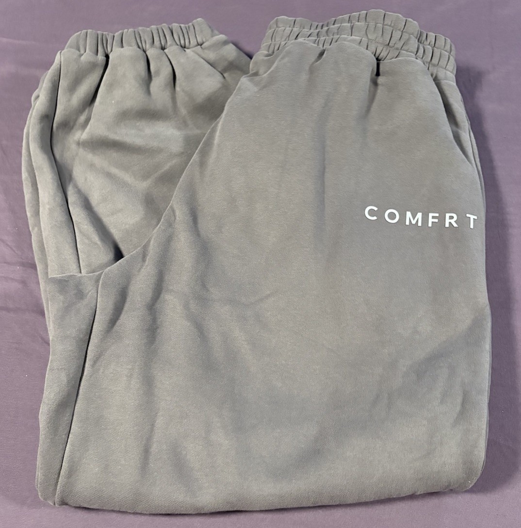 Comfrt Tranquil sweatpants Color- Charcoal Unisex Adult Size 3XL