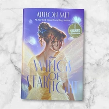 SIGNED —  Gold Wings Of Starlight Allison Saft Hardcover