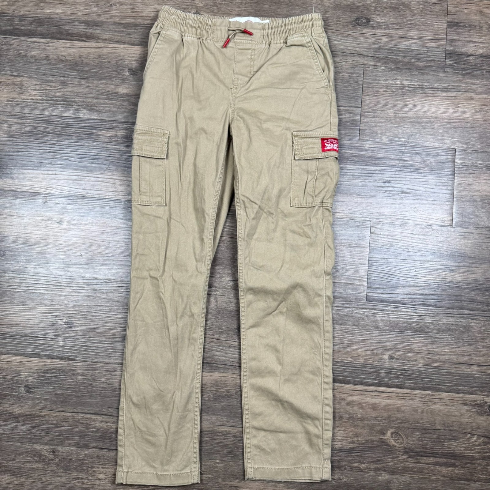Elastic Waist Stretch Casual Utility