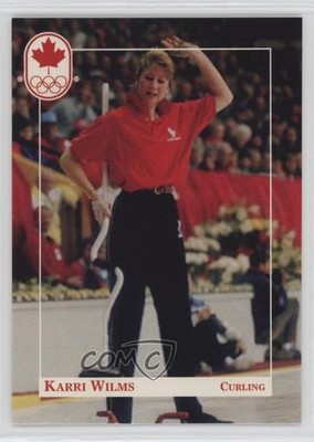 1992 BNA Canadian Olympic Hopefuls Karri Wilms #73 0w6