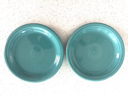 FIESTA APPETIZER PLATE Set of 2 – Turquoise 6.5”