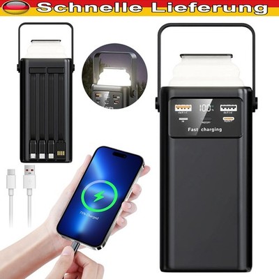 Selectec 60000mAh Power Bank USB C Schnell Ladegerät 45W Tragbarer Akku Pack