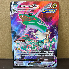 Pokémon Rayquaza VMAX Full Art Holo Ultra Rare TG20/TG30 Silver Tempest 2022 on eBay