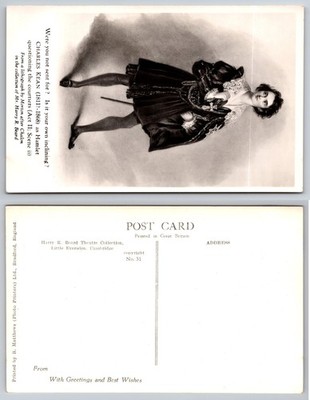 Harry E Bond Theatre Collection Postcard