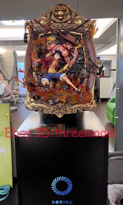 JIMEI Place One Piece Ace Sabo Luffy Resin Model In Stock Hot Frame