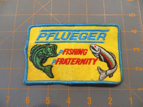 Vintage Fishing Patch - Pflueger - 5 x 3 inch