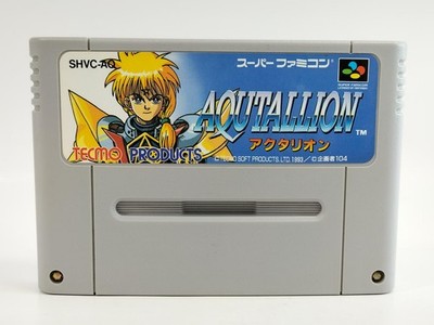 TECMO Actarion SFC Super Famicom