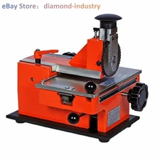 6mm Label Semi-Automatic Sheet Embosser Metal Stamping Printer Marking Machine W