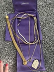 Lot of Gold Costume Jewelry- necklaces- Vintage