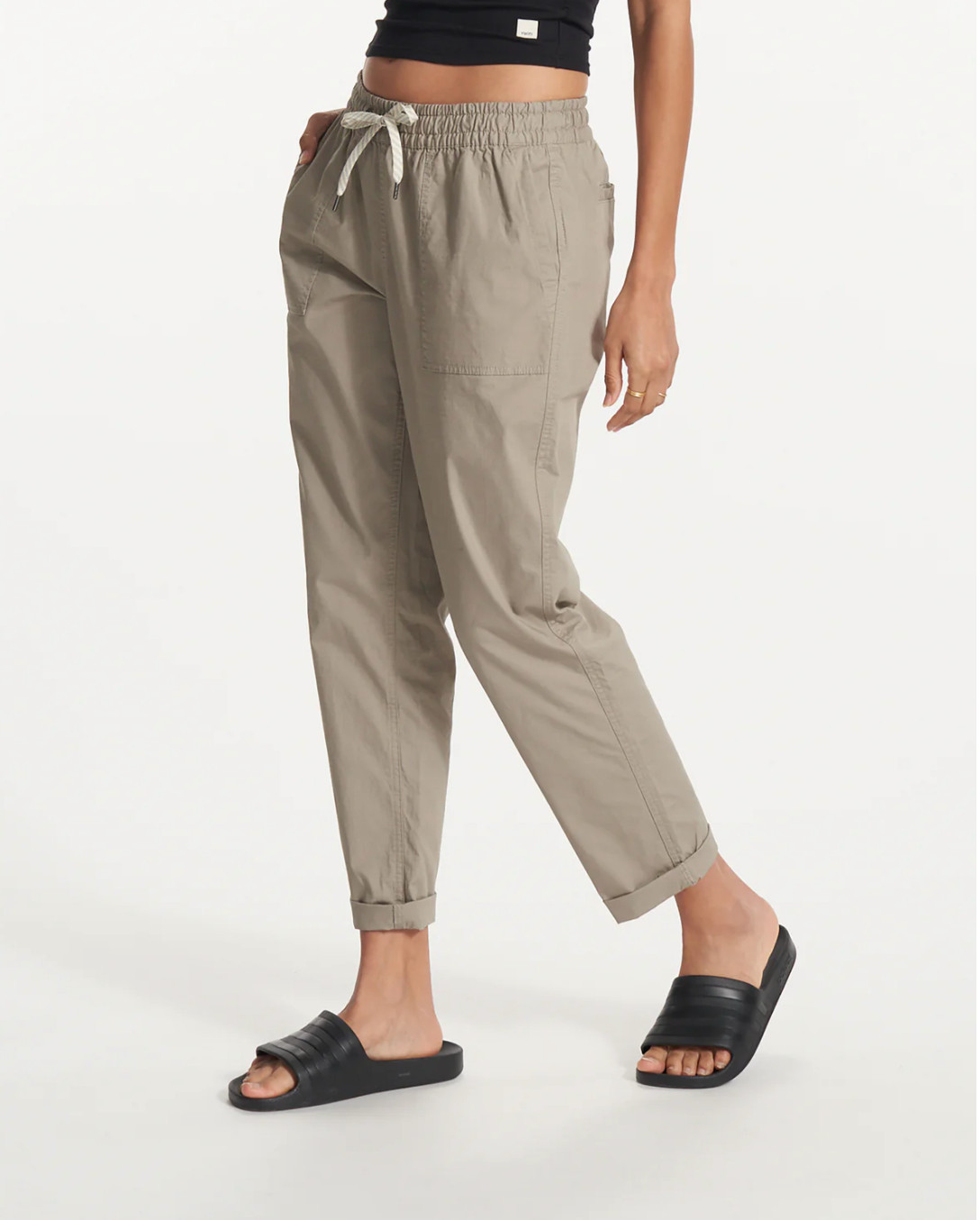 Vuori Women’s Size XS Vintage Ripstop Pants, Gravel
