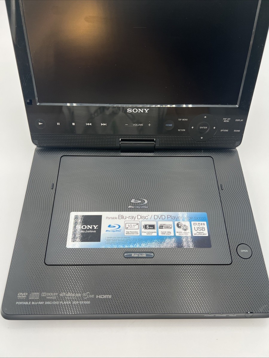 Sony BDP-SX1000 10.1” Portable Blu-ray DVD Player ***Unit Only | eBay