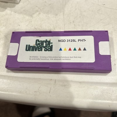 CARBI-UNIVERSAL NGD 3125L PHT CARBIDE INSERTS 8 PCs.
