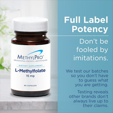 L-Methylfolate 1 Mg - L Methyl Folate, Methylfolate Supplement for Women  Me...