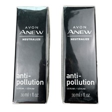 Lot Of 2 Avon Anew Neutralize Anti-Pollution  Aging Serum 1 oz 30 mL New Sealed