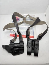 New Cebeci Leather Shoulder Holster Beretta Cougar Right Hand Magazine Pouch