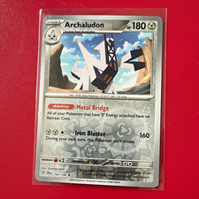 Pokémon TCG Archaludon Stellar Crown 107/142 Reverse Holo English 2024