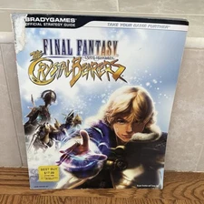 Final Fantasy Crystal Chronicles Bradygames Video Game Strategy Guide Wii Used