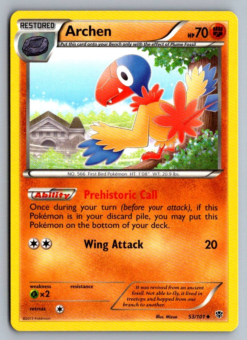 Archen Plasma Blast PLB 53/101 Uncommon NM