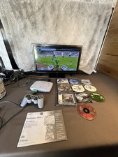 Working Sony Playstation One PS1 slim with controller , leads  and 11 games 