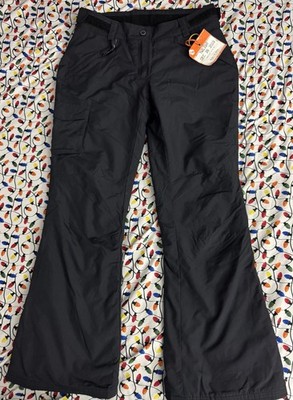 Obermeyer Women's Bliss Snow Ski Pants Size 4 Black Waterproof Insulated Outdoor