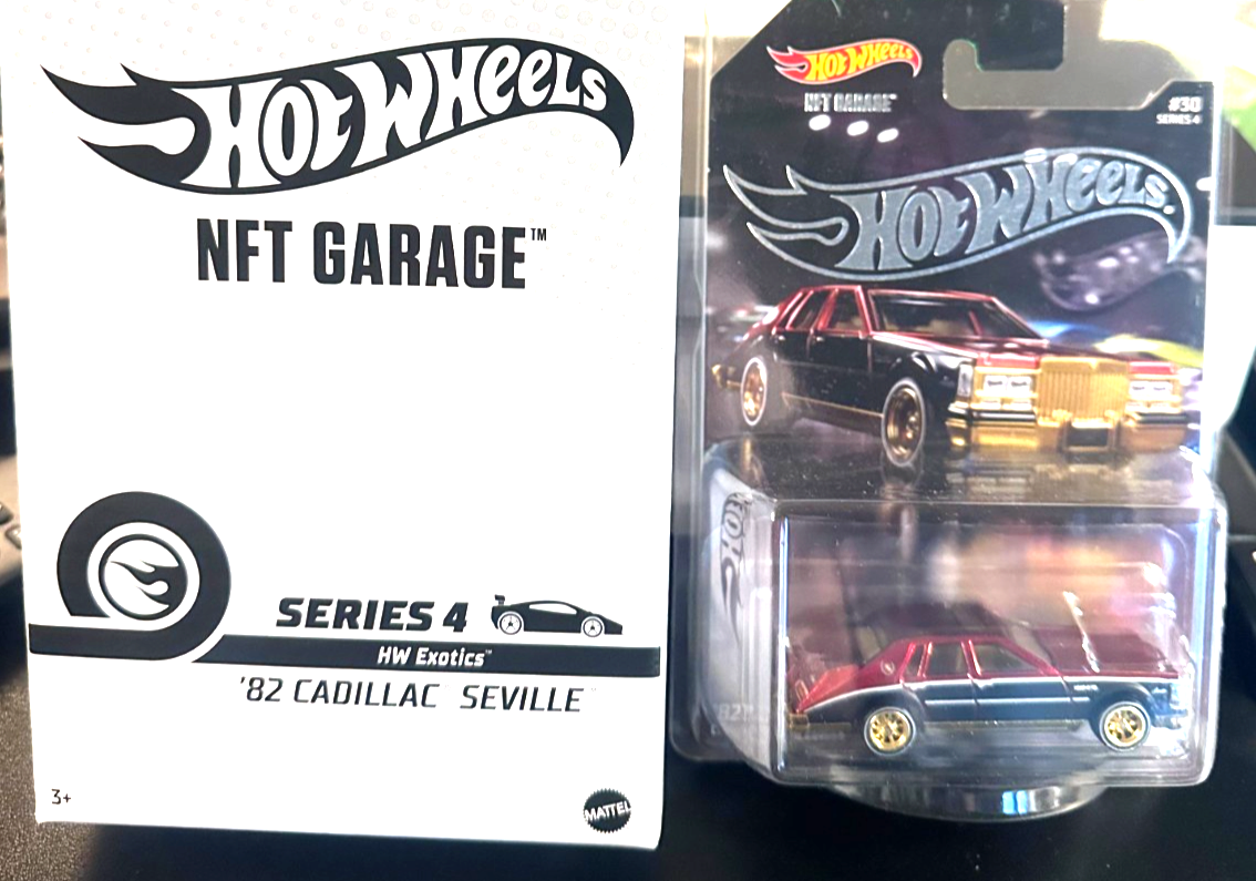 1982 Cadillac Seville, Hot Wheels, NFTGarage, Series 4, Hot Wheels Exotics