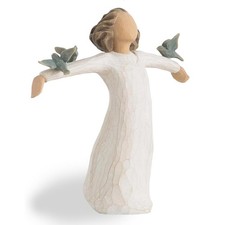 Angel Ornament, Guardian Angel Gifts for Peace Freedom Love, Angel Gift