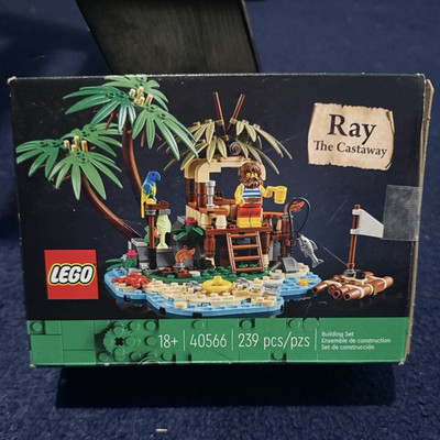 LEGO Ideas Promotional 40566 Ray the Castaway 239pcs 18+ Complete Set