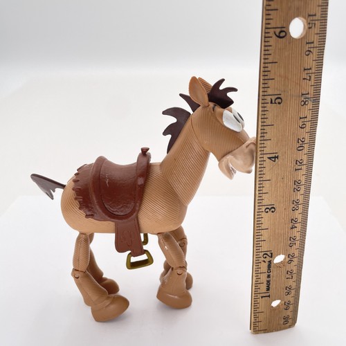 Figura de acción Toy Story Bullseye Horse 6" Disney Pixar juguete de silla marrón posable - Imagen 5 de 7