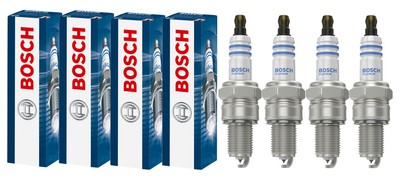 4x BOSCH Zündkerze Platinum für VW Polo 86C 80 1.0 Cat Mercedes-Benz