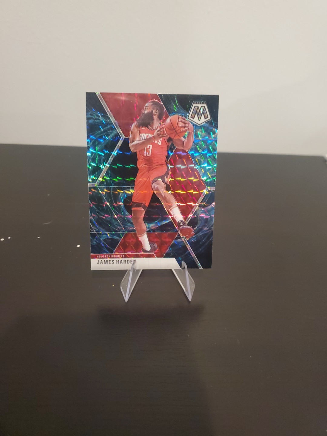 2019-20 Panini Mosaic - James Harden #114 Genesis Prizm