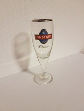 Innstadt Brauerei Mini Pilsglas Schnapsglas ohne Eich ca.4cl(4)mit Goldra