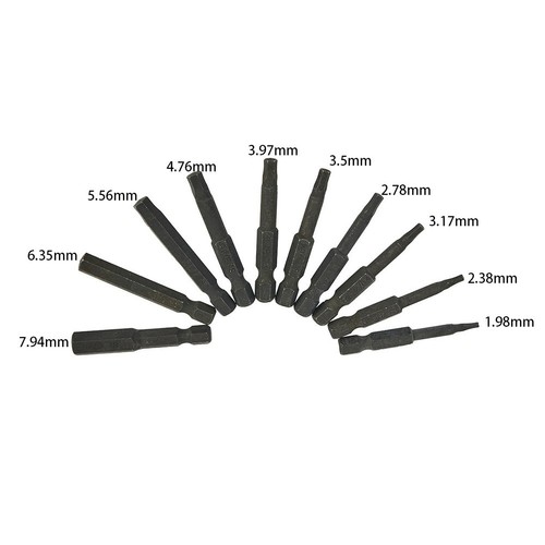 Screwdrivers Hex Magnetic Heads Wrench Drill Bits 1 4 Shank Steel Tool - Picture 6 of 12