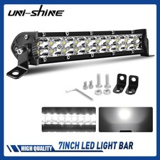 Dual Row Led Work Light Bar Spot Flood Combo Driving Offroad Truck Jeep Suv Atv