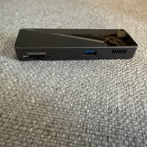 DOCKCASE 7-in-1 USB-C Hub Docking Station DPR71S Grey Gen 2