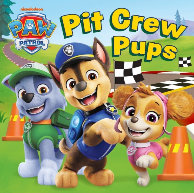 PAW Patrol Pit Crew Pups board book by Paw Patrol (Board book)