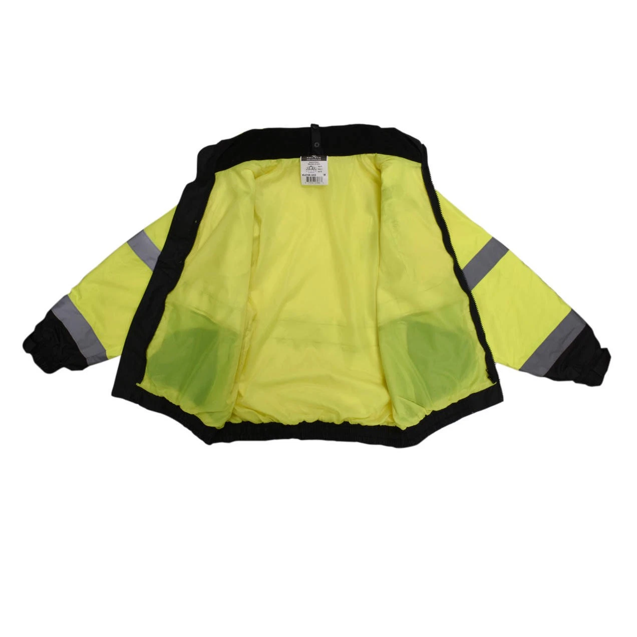 High Vis Deluxe Bomber Jacket w/Removable Fleece Jacket, Medium, Radians SJ210B image 8