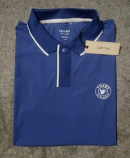 Tilley Beacon Golf Polo - Crest Logo - L - NWT