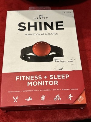 Misfit Shine Smart Watch Coca Cola Red Fitness Sleep Monitor Pedometer  With Box